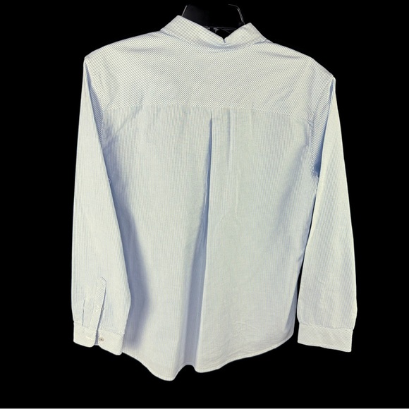 Southern Tide Blue and White Stripe Button Down Shirt Medium New Condition - Picture 2 of 7